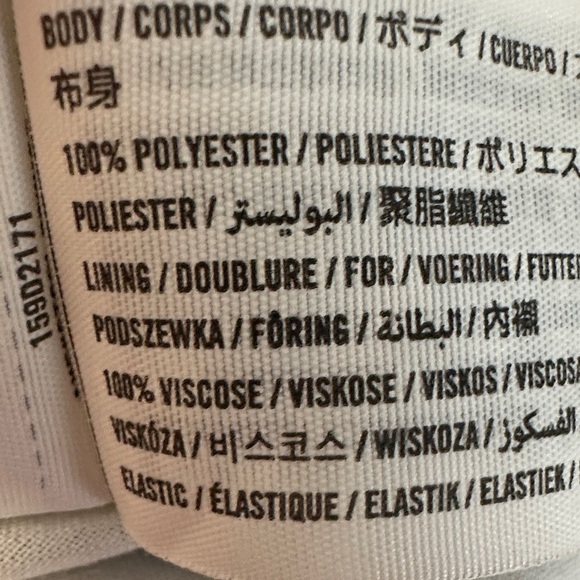 Abercrombie & Fitch Ruched Chiffon Midi Dress - Picture 5 of 5